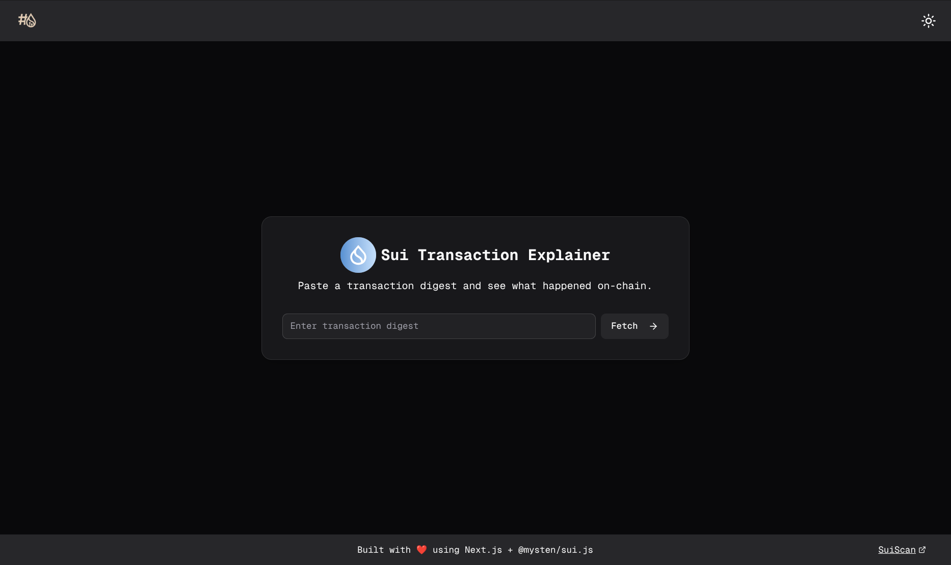 Sui Explainer